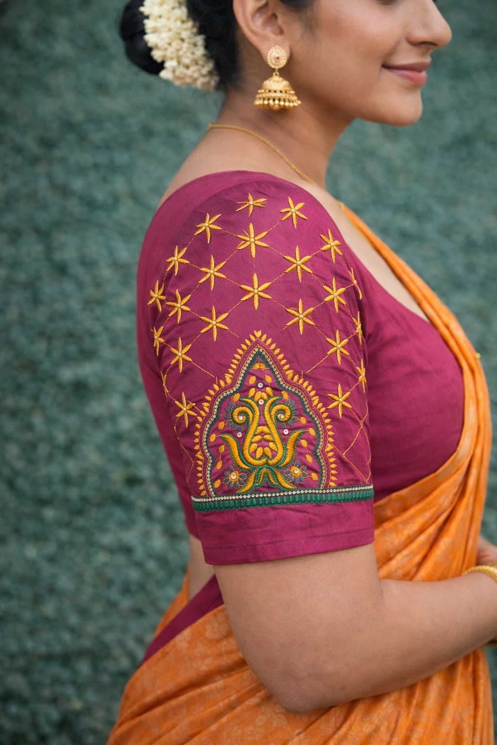 Shahi Jaal Embroidered Blouse