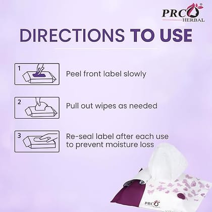  Cleansing Face Wipes | Lavender Facial Wipes [PACK OF  1, 25 Wipes] | Makeup Remover Wipes | Wet Tissue for Face | Wet Wipes for Women & Men | Paraben & Alcohol Free