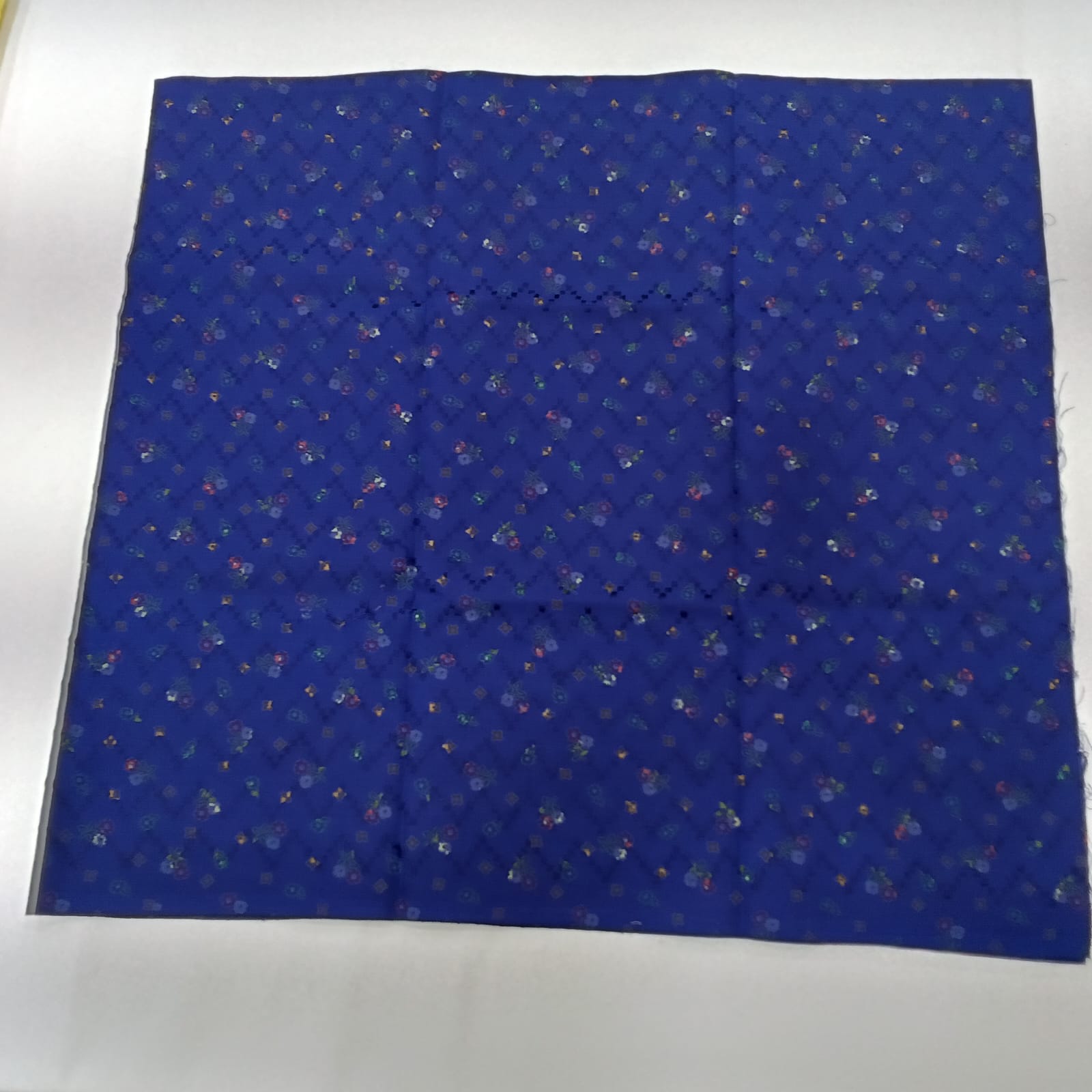 NAVYA TEXTAILS DARK BLUE  BLOUSE PIECE METERIYA