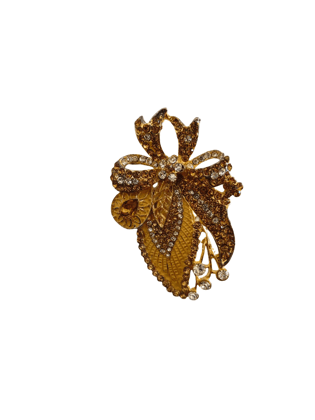 Gold-Plated Designer Earring