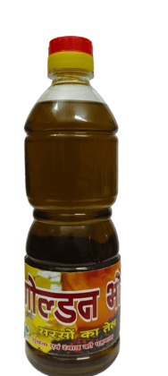 Premium Kachi Ghani Mustard Oil with Vitamins A & D