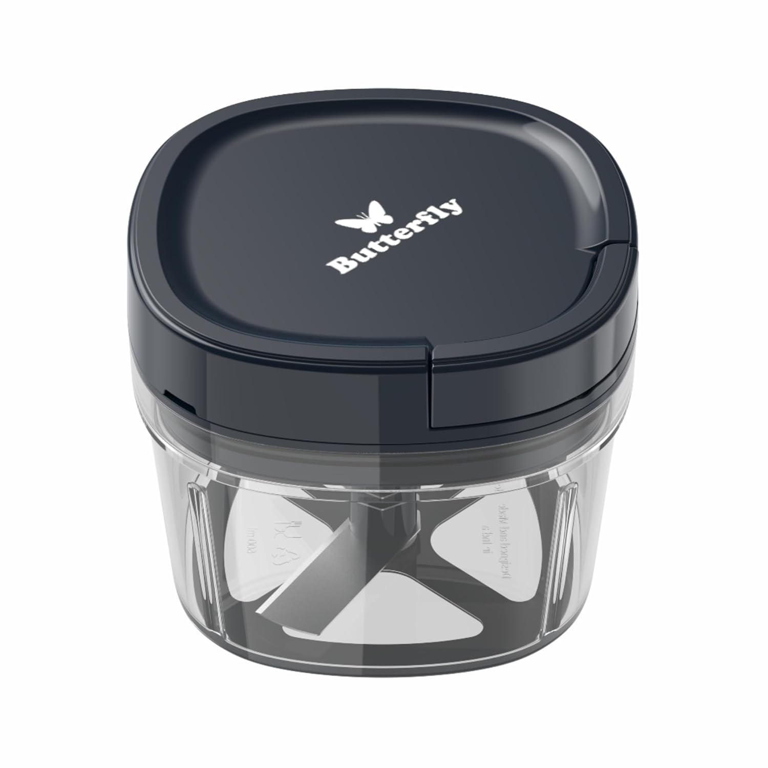 Butterfly Premium Plastic Vegetable Chopper 600 ml Blue