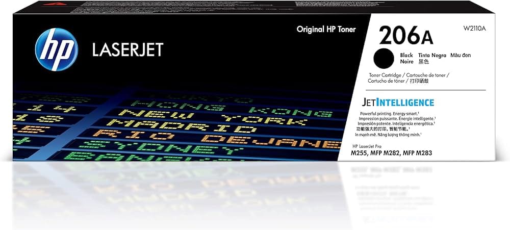 HP 206A | Toner Cartridge | Black | W2110A