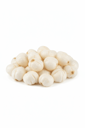 Puffed White Makhana Fox Nuts Lotus Seeds Healthy Snack Puffed White Makhana Fox Nuts Lotus Seeds Healthy Snack