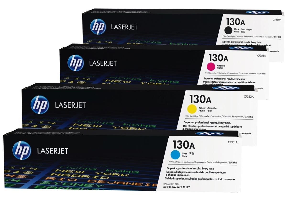 HP CF350A/130A Toner Cartridge set, 1500 Pages