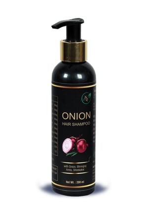 AS Onion Hair Shampoo with Bhringraj, Amla & Sheekakai - 200 ml