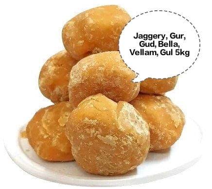 Jaggery, Gur, Gud, Bella, Vellam, Gul 5kg