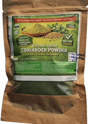 Natural Green Coriander Powder