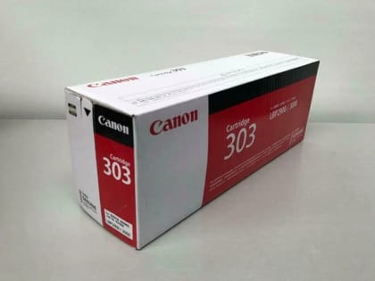 Canon 303 Black Toner Cartridge, 2000 Pages