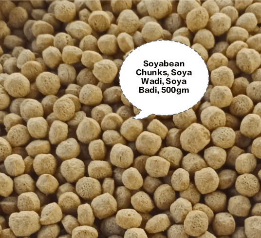 Soyabean Chunks, Soya Wadi, Soya Badi, Nutri Nuggets, Meal Maker 500gm