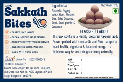 Flaxseed Laddoo Flaxseed Laddoo