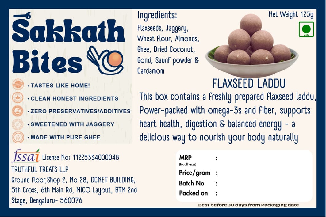 Flaxseed Laddoo
