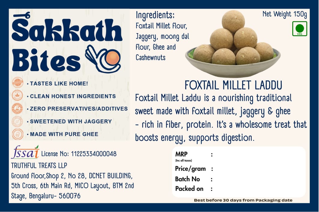 Premium Foxtail Millet Laddoo