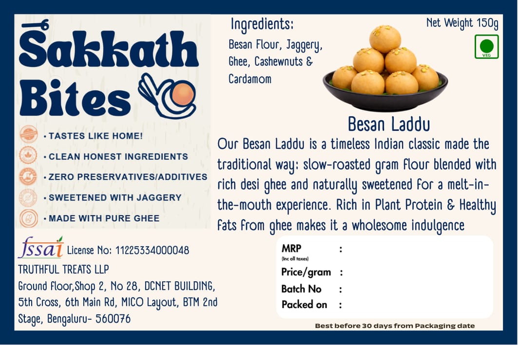 Premium Besan Laddoo