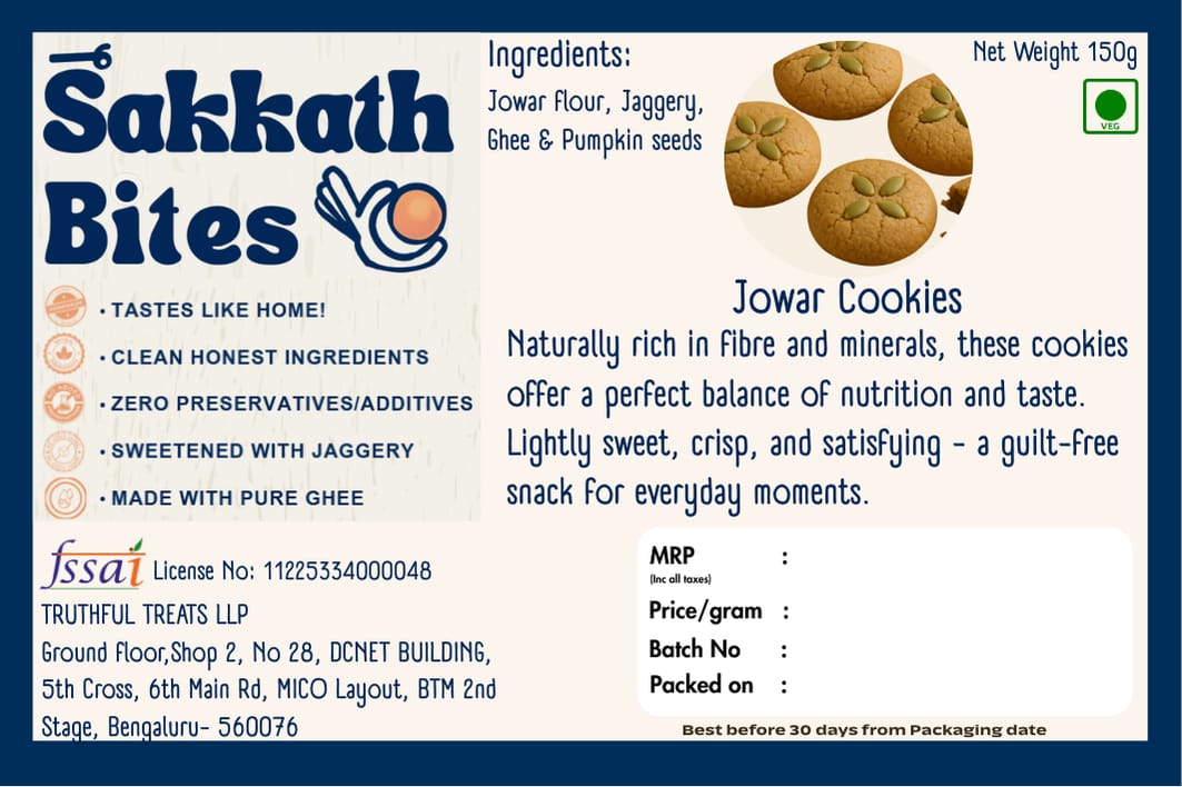 Jowar Cookies