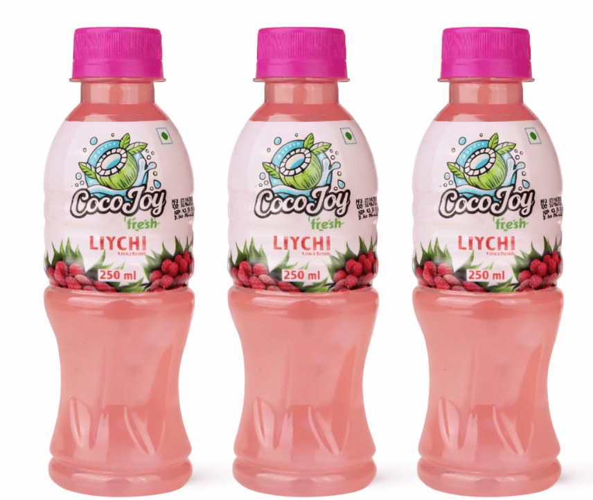 Cocojoy Fresh Litchi Drink 250ml (Pack of 3)