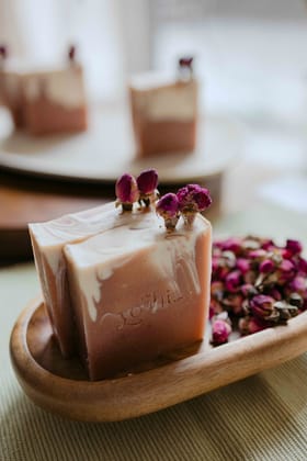 Indian Rose Luxury Cold Process Soap Indian Rose Luxury Cold Process Soap