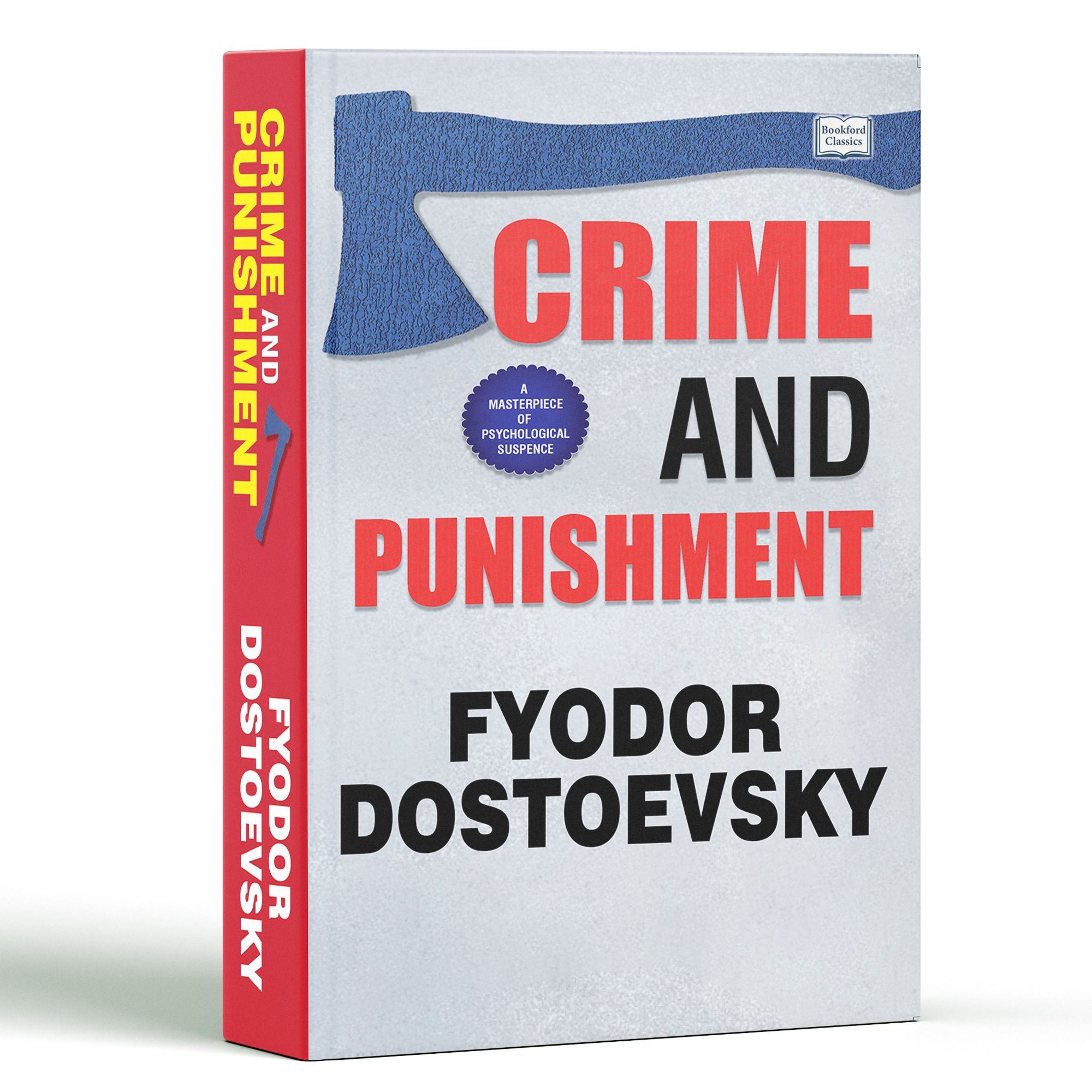 Crime and Punishment – Fyodor Dostoevsky | Classic English Novel | Paperback Edition
