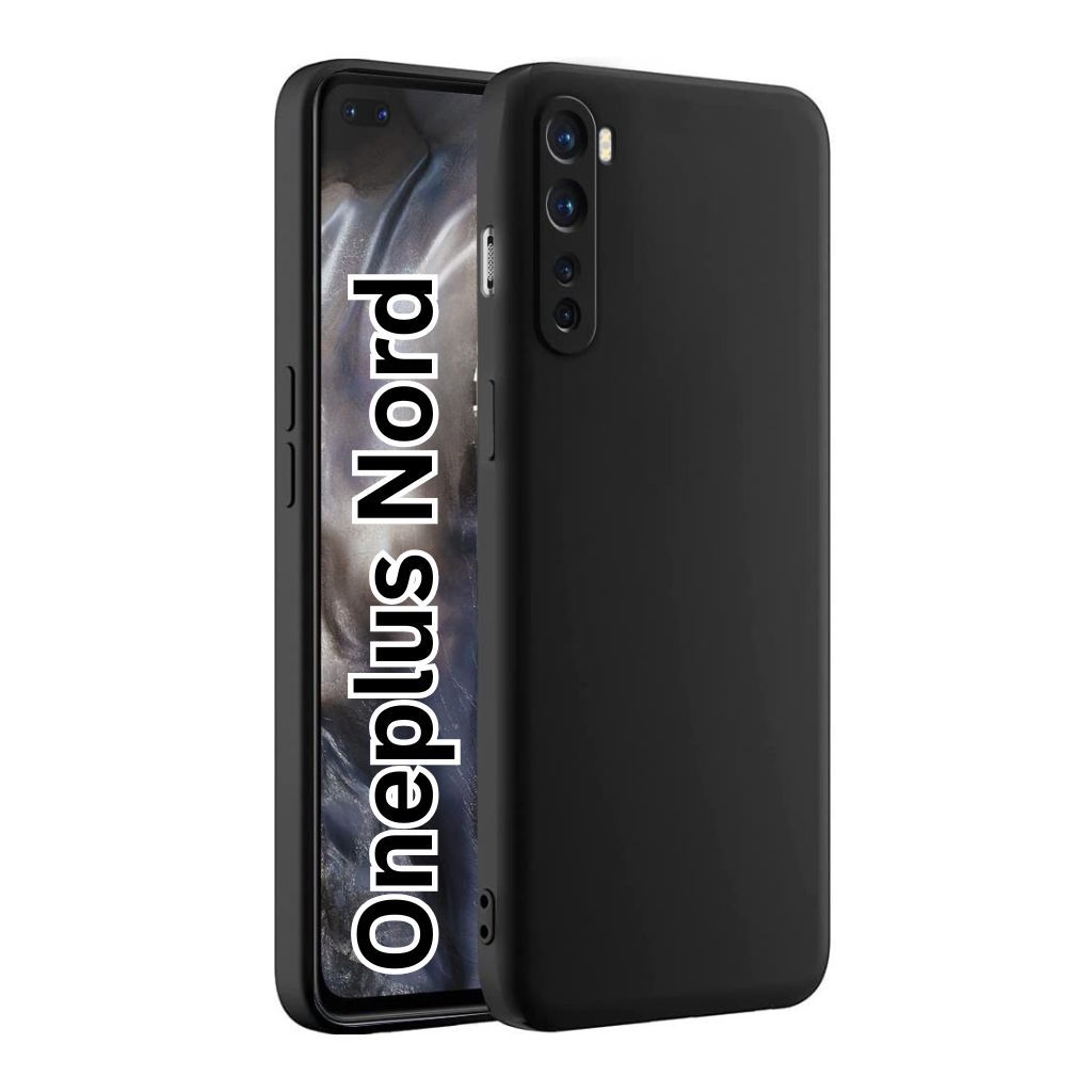 V3Deals Premium Silicon Mobile Cover Compatible for OnePlus Nord 5G | Camera Bump Protection, Shockproof Soft Flexible Back Case | Matte Finish