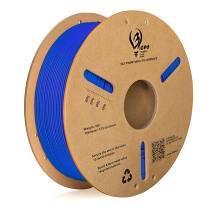 3Idea Hyper ABS+ HS 3D Printer Filament 1.75mm, Blue, Net Weight - 1KG – High Toughness ABS+,High Speed Printing, High Strength, Low Warping, ±0.02mm Precision