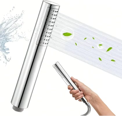 Peak Abs Chrome Finish Hand Shower With 1.5 Meter 304- Grade Stainless Steel Hose&nbsp;Pipe&nbsp;&&nbsp;Hook