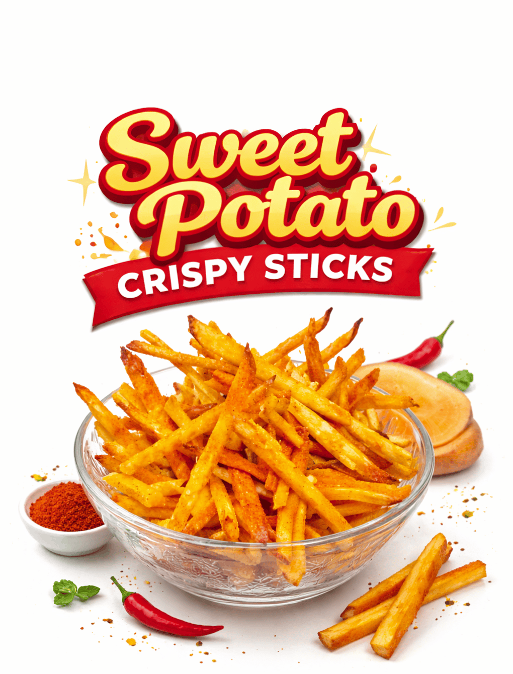 Sweet Potato Crispy Sticks, Shakarkandi Fries, Sweet Potato Finger Chips, Sweet Potato Masala Sticks, Shakarkandi Crunch 250gm