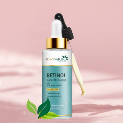Retinol Facial Serum (Pack of 1) – Anti-Aging & Dark Spot Correction Face Serum for men and women