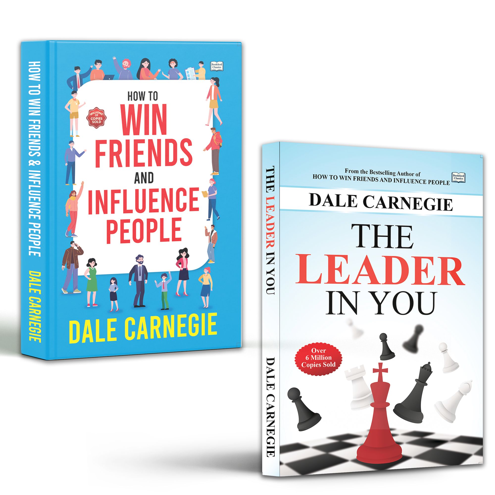 How to Win Friends & Influence People + The Leader in You (Set of 2) | Dale Carnegie | Best Communication & Leadership Books | English Edition