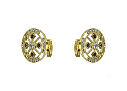Studded Gatsby Cufflinks