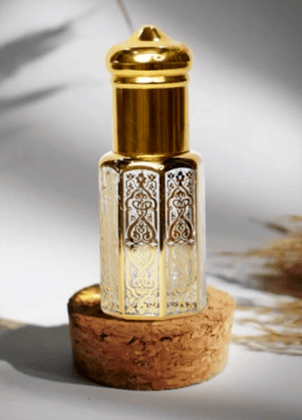 Mii Art Decorative Gold Attar Bottle - 10ml Luxury Empty Glass Fragrance Container - Refillable Perfume Oil Bottle for Gifting (Pack of 1) Mii Art Decorative Gold Attar Bottle - 10ml Luxury Empty Glass Fragrance Container - Refillable Perfume Oil Bottle for Gifting (Pack of 1)
