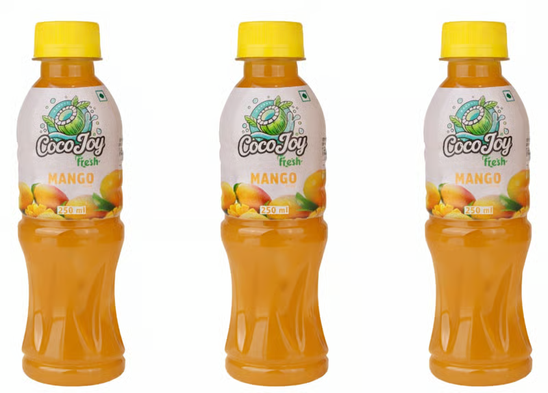 CocoJoy Fresh Orange Drink – 250 ml each (pack of 3)