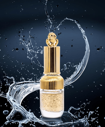 Mii Art 10ml Mini Refillable Gold Glass Vial – Portable Empty Bottle for On-the-Go Essential Oils and Traditional Ittar Mii Art 10ml Mini Refillable Gold Glass Vial – Portable Empty Bottle for On-the-Go Essential Oils and Traditional Ittar