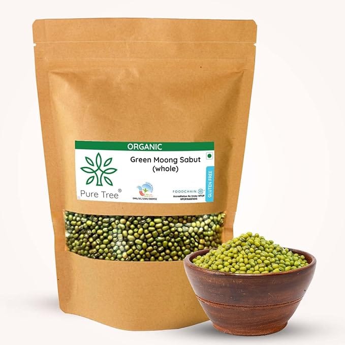 Premium Quality Whole Green gram (Moong Dal) - Natural & Nutritious