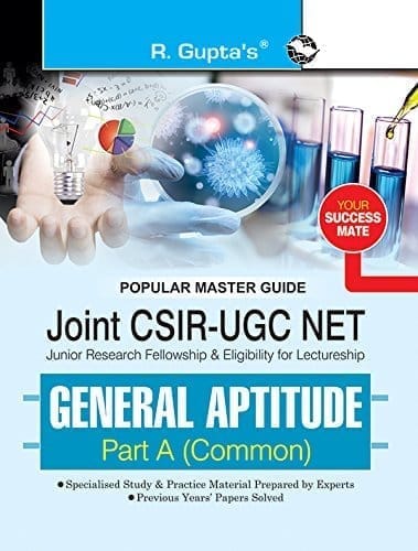 Joint CSIR-UGC NET General Aptitude (Part-A) Common Exam Guide (R-70)