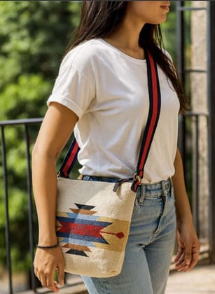 Craftinence Nomad Wanderlust Satchel - Cedar