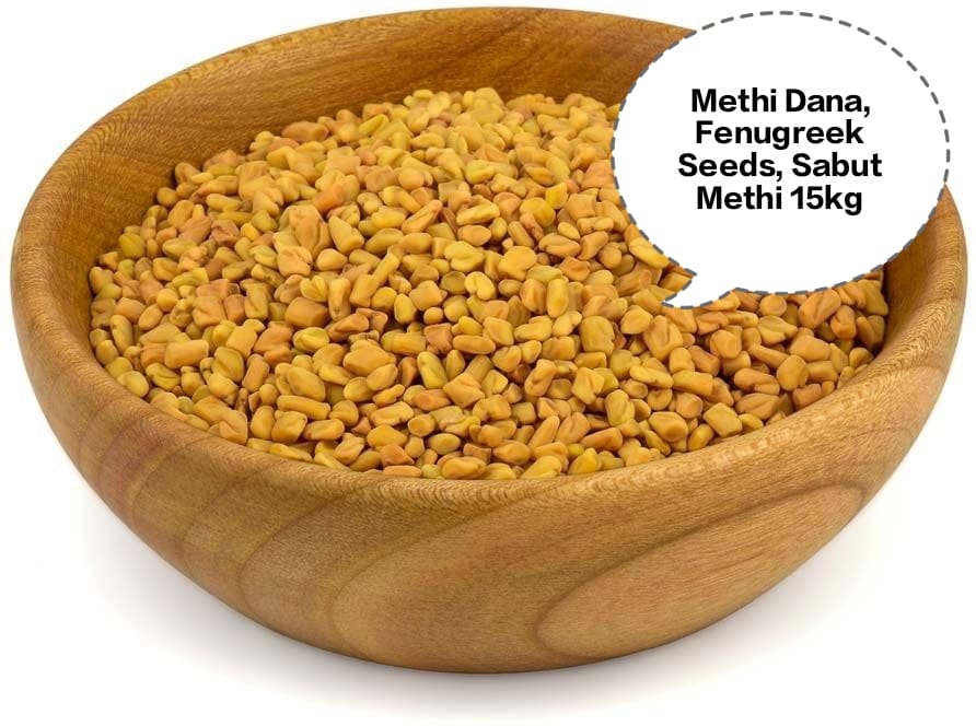 Methi Dana, Fenugreek Seeds, Sabut Methi, Methi Seeds, Whole Fenugreek 15kg