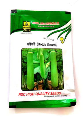 NSC BOTTLEGOURD PH-3 10 GM Quality Seeds for Bountiful Harvests