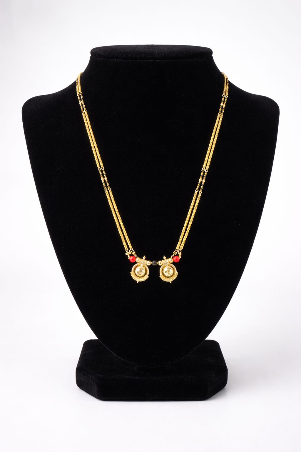 Elegant Dual Pendant Mangalsutra