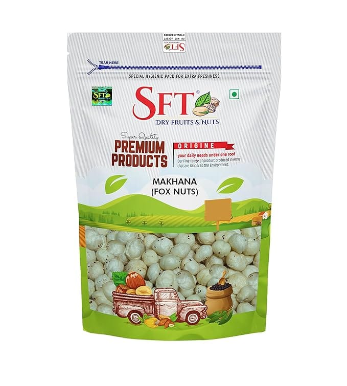 SFT Makhana (Fox Nuts) - Super Quality Premium Dry Fruits & Nuts