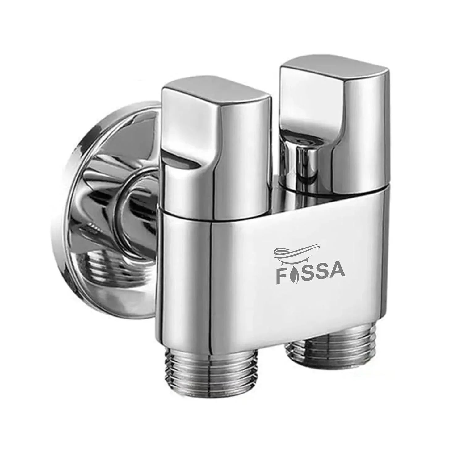 Diverter Laundry Faucet, 2 in 1 SS Silver For Use multi Purpose