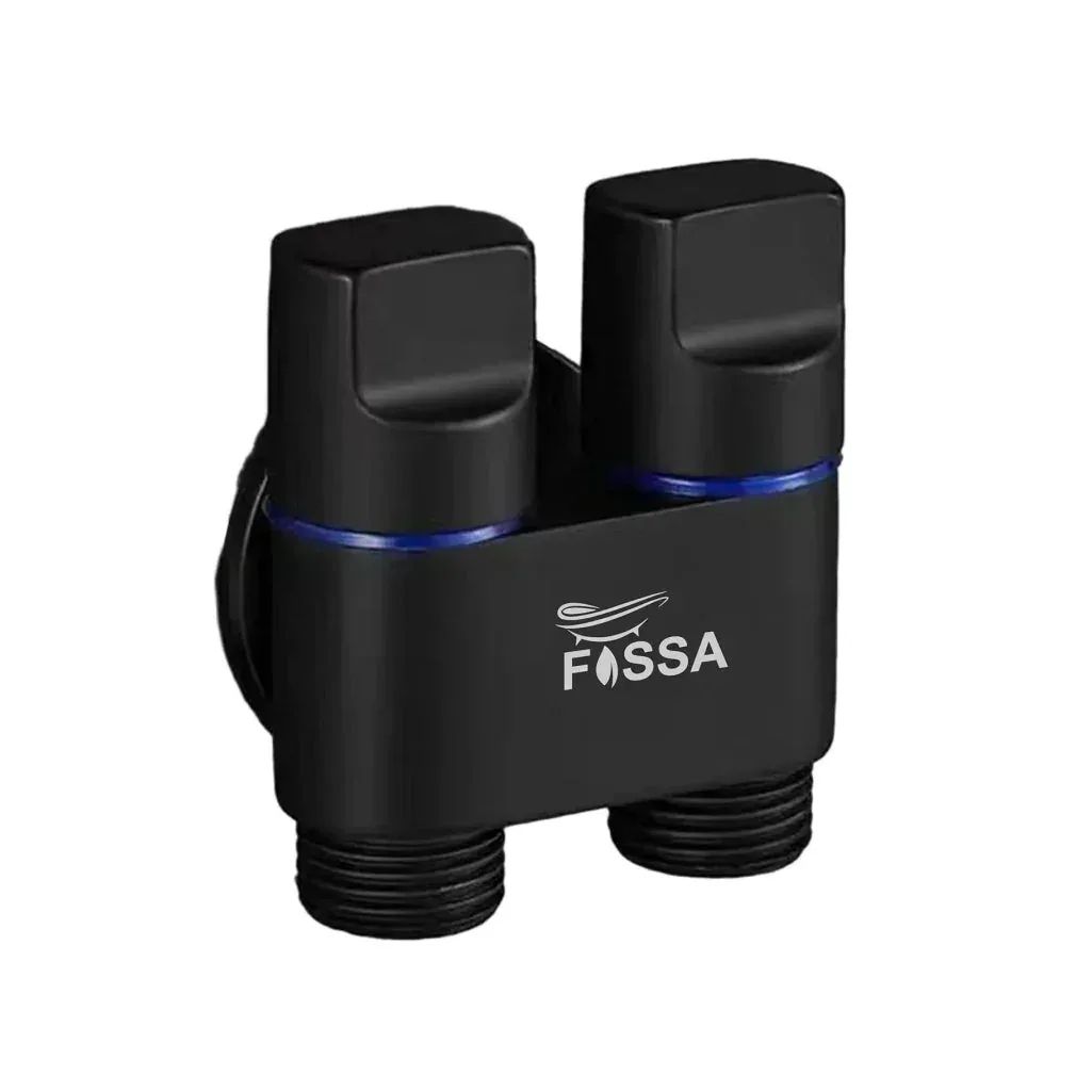 Diverter Laundry Faucet, 2 in 1 SS Black For Use multi Purpose