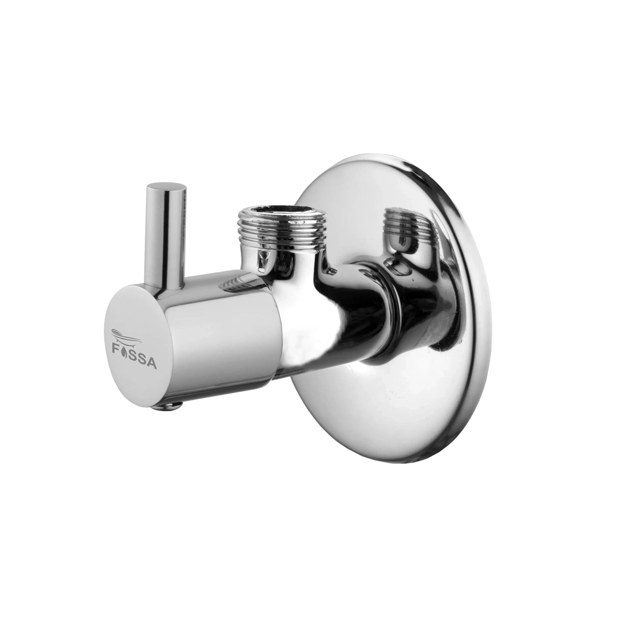 Fossa Stainless Stell Angle Valve silver