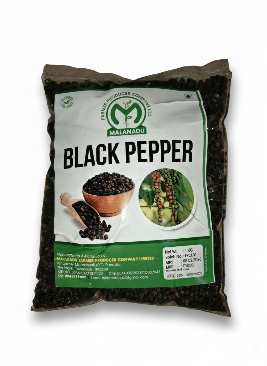 Premium Whole Black Peppercorns for Grinders & Cooking