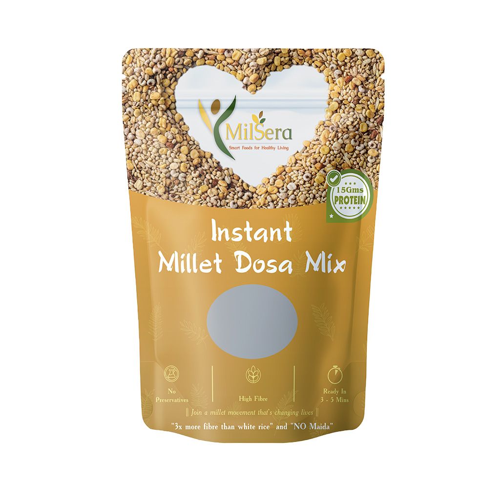 MilSera Millets Dosa Mix, 1 Kilo Gram