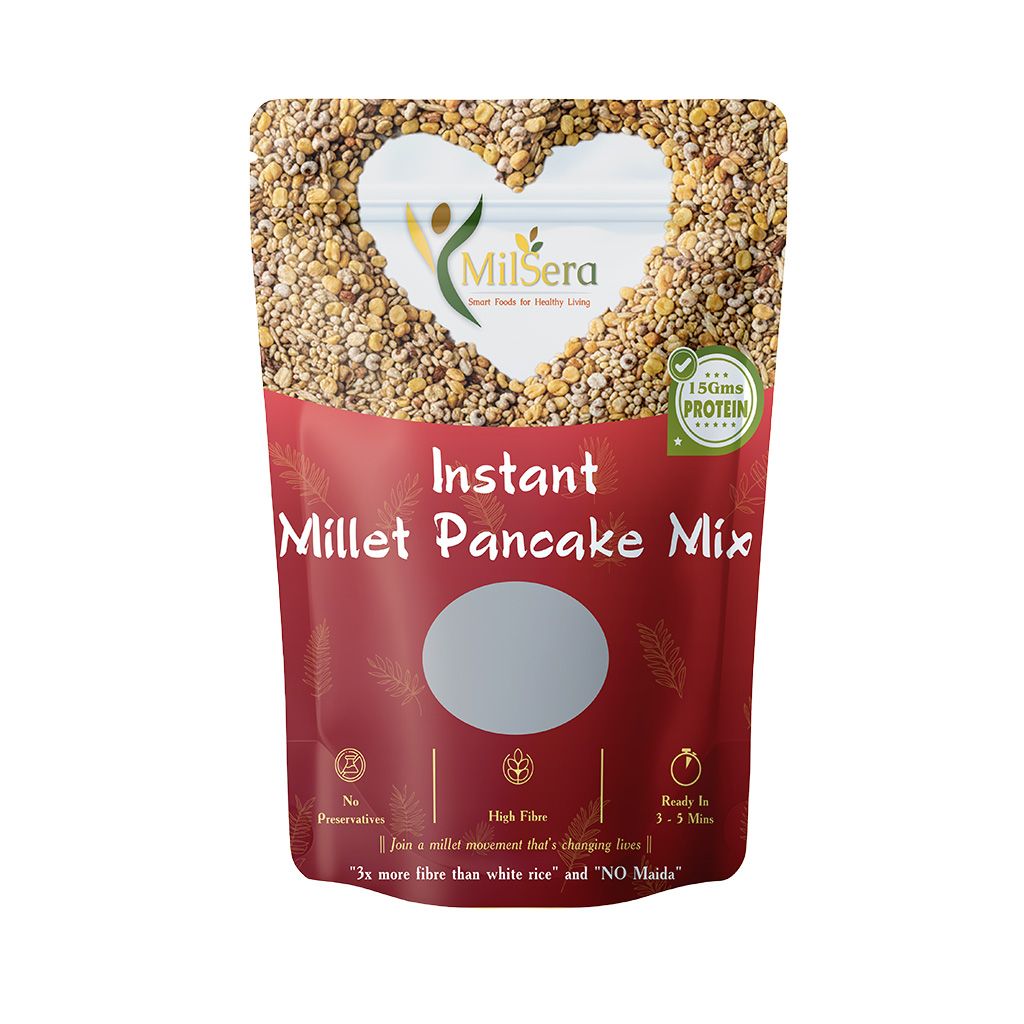 MilSera Millets Pancake Mix, 1 kg