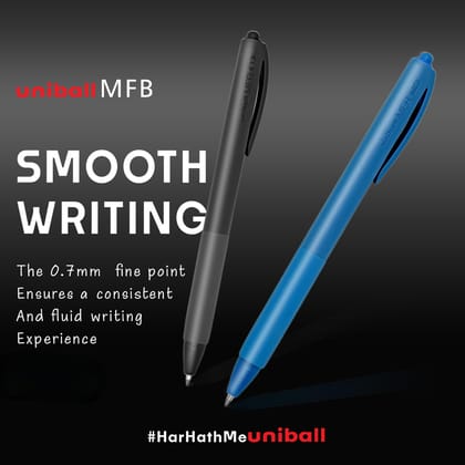 Uniball MFB Ballpoint Pen - Black(5pcs) 