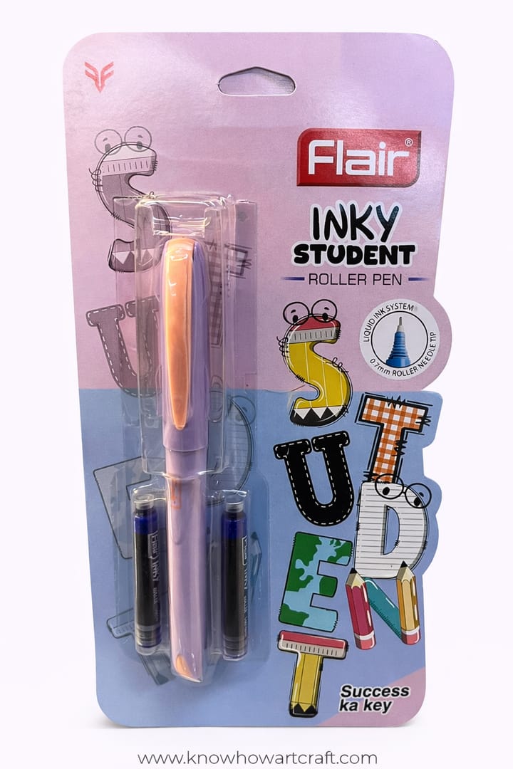 Flair Inky Student Roller Fountain Pen(2pcs) 
