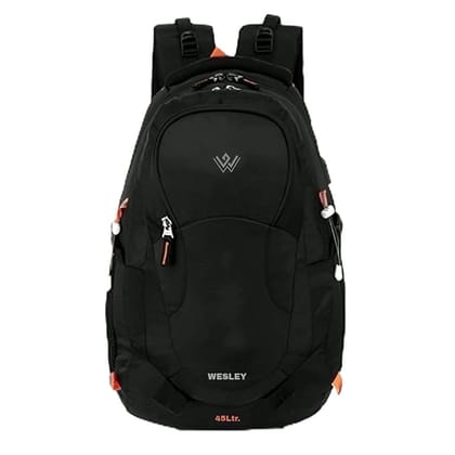 Wesley Spartan Unisex Travel Hiking Laptop Bag fits Upto 17.3 inch with Raincover and Internal Organiser Backpack Rucksack College Backpack