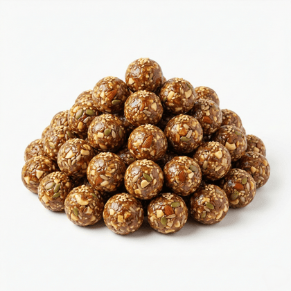 Wholesome Heaven - Mixed Seeds and Nuts Date Bites : Homemade & Sugar Free