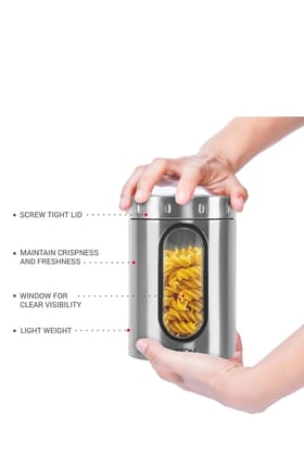 Milton Steel Crispy Jar